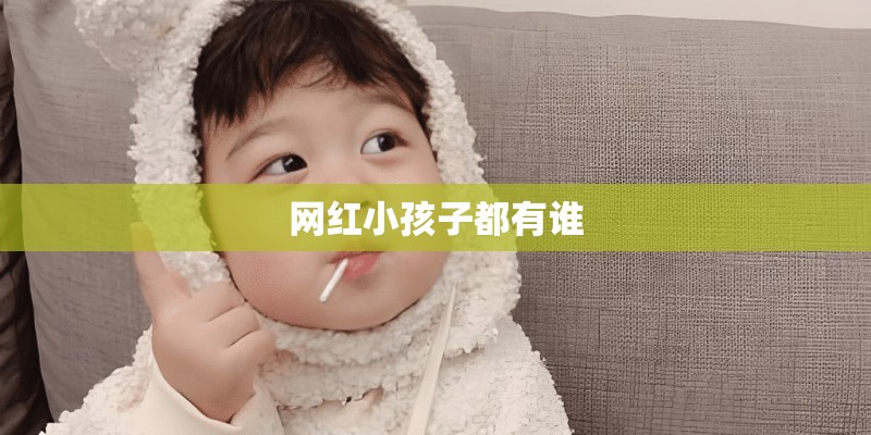 网红小孩子都有谁 网红小孩子都有谁