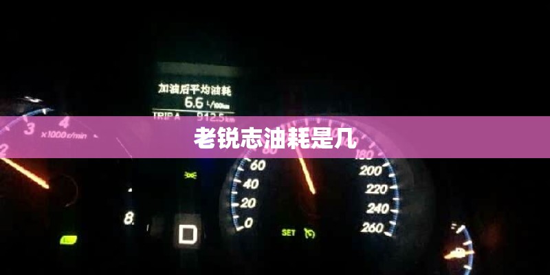 老锐志油耗是几