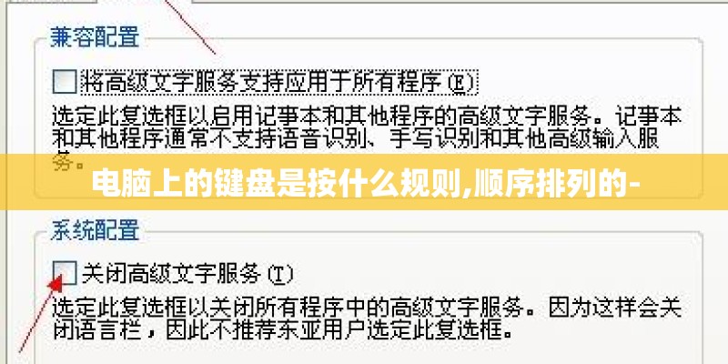 电脑上的键盘是按什么规则,顺序排列的- 电脑上的键盘是按什么规则,顺序排列的-