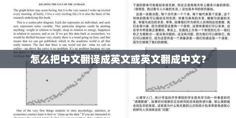 怎么把中文翻译成英文或英文翻成中文? 怎么把中文翻译成英文或英文翻成中文?