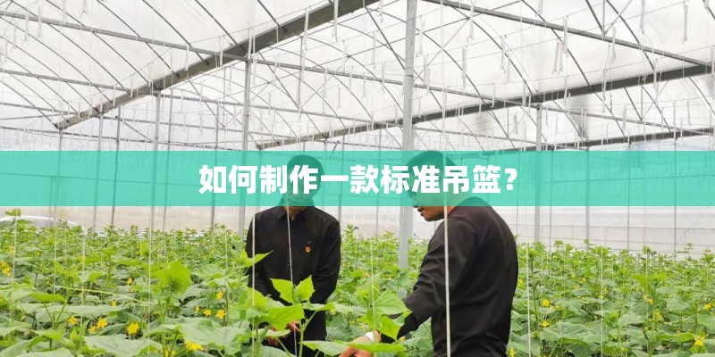 如何制作一款标准吊篮？