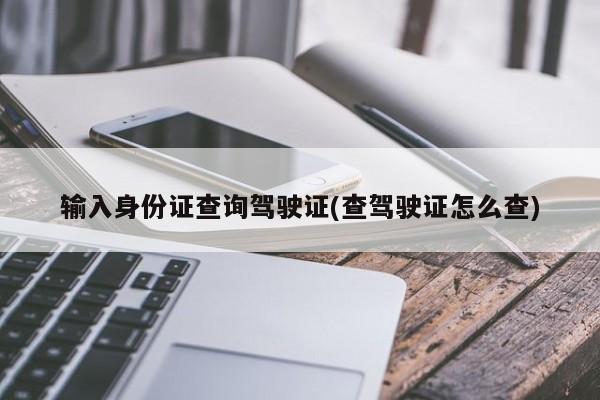 输入身份证查询驾驶证(查驾驶证怎么查)